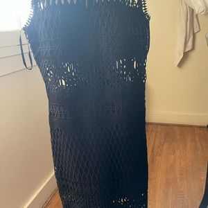 Sexy, black body con style dress.